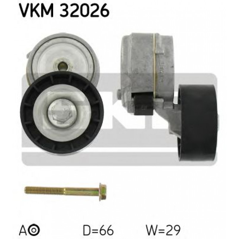 VKM 32026 SKF Натягувач поліклинового ременя